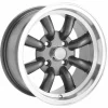 LUGLUME Signature Konig Rewind Graphite w/ Machined Lip 16x7 | 4x114.3 (RW76114006)