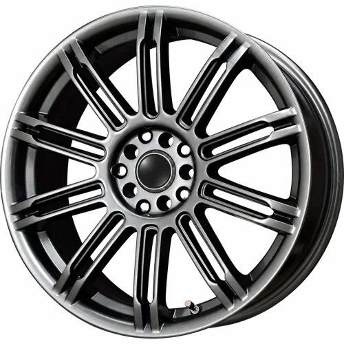 LUGLUME Signature Drag Wheels DR62 Gunmetal Gray 16x7 | 5x105/5x110 (DR62167114073GM1)