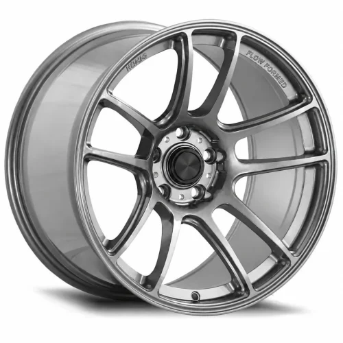 LUGLUME Elite Konig Heliogram Metallic Titanium 16x8 | 4x108 (HL8610840T)