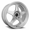 LUGLUME Classic Vors Wheels SP1 Silver w/ Machined Lip 16x7 | 4x100/4x114.3 (SP0116708H38SF)