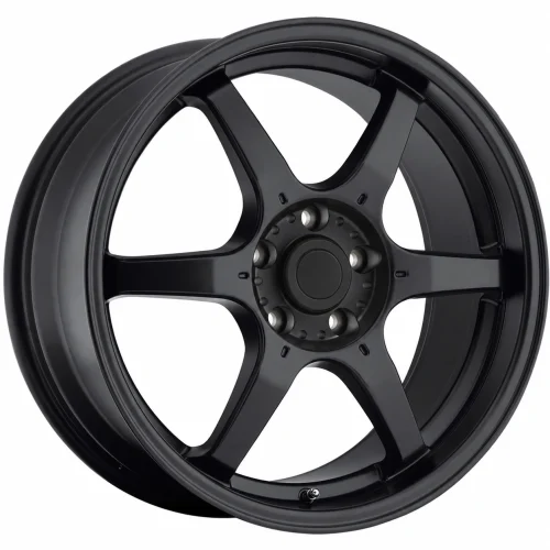 LUGLUME Signature Konig Backbone Matte Black 16x7 | 5x114.3 (BC67514405)