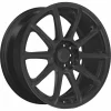 LUGLUME Timeless Konig Control Matte Black 16x7 | 4x100/4x108 (CL76D08405)