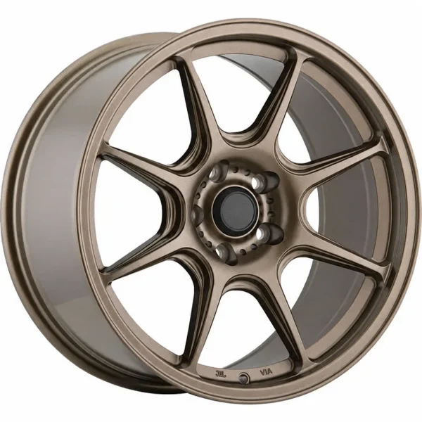 LUGLUME Timeless Konig Lockout Matte Bronze 16x7.5 | 4x108 (LK76108408)