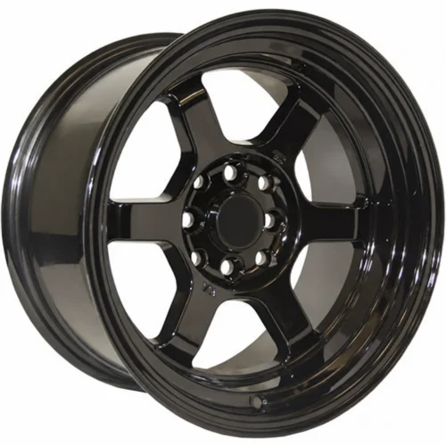 LUGLUME Signature MST Wheels Time Attack Black 16x8 | 4x100 (01T-6849-20-BLK)
