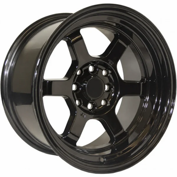 LUGLUME Signature MST Wheels Time Attack Black 16x8 | 4x100 (01T-6849-20-BLK)