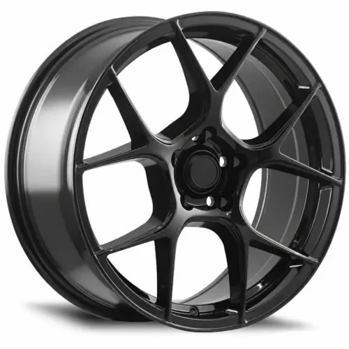 LUGLUME Elite Konig Diverge Gloss Black 16x7.5 | 5x114.3 (DG76514405)