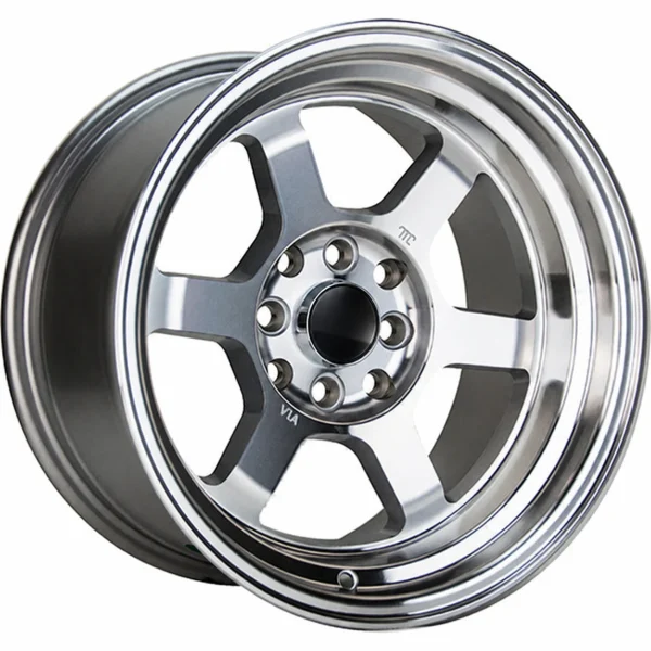 LUGLUME Refined MST Wheels Time Attack Machined 16x8 | 5x114.3 (01T-6865-20-MAC)