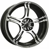LUGLUME Classic Konig Incident Graphite w/ Machined Spoke Faces and Outer Lip 16x7 | 5x108/5x115 (1N76T85406)