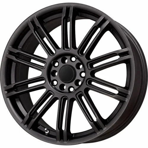 LUGLUME Refined Drag Wheels DR62 Flat Black 16x7 | 4x100/4x108 (DR62167204073BF1)