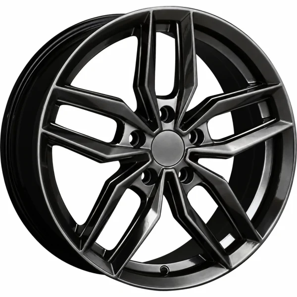 LUGLUME Refined Primax 776 Chromium Black 16x7 | 5x114.3 (776676550)